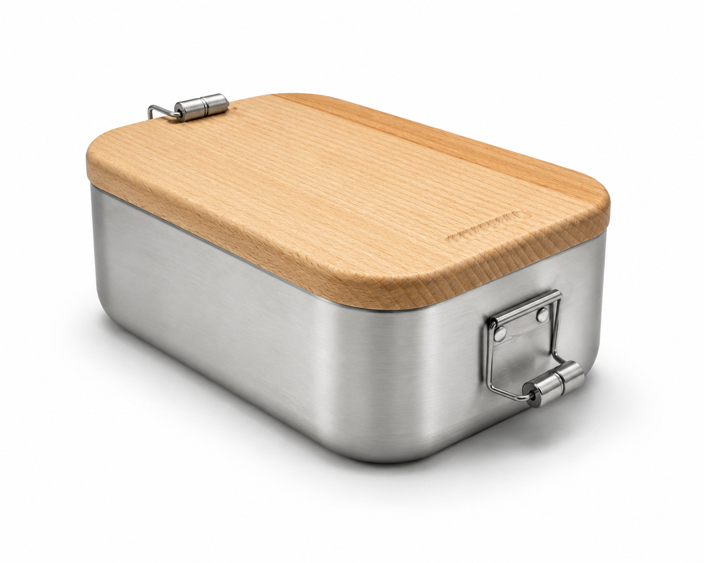 Lunchbox 2 in 1 Edelstahl