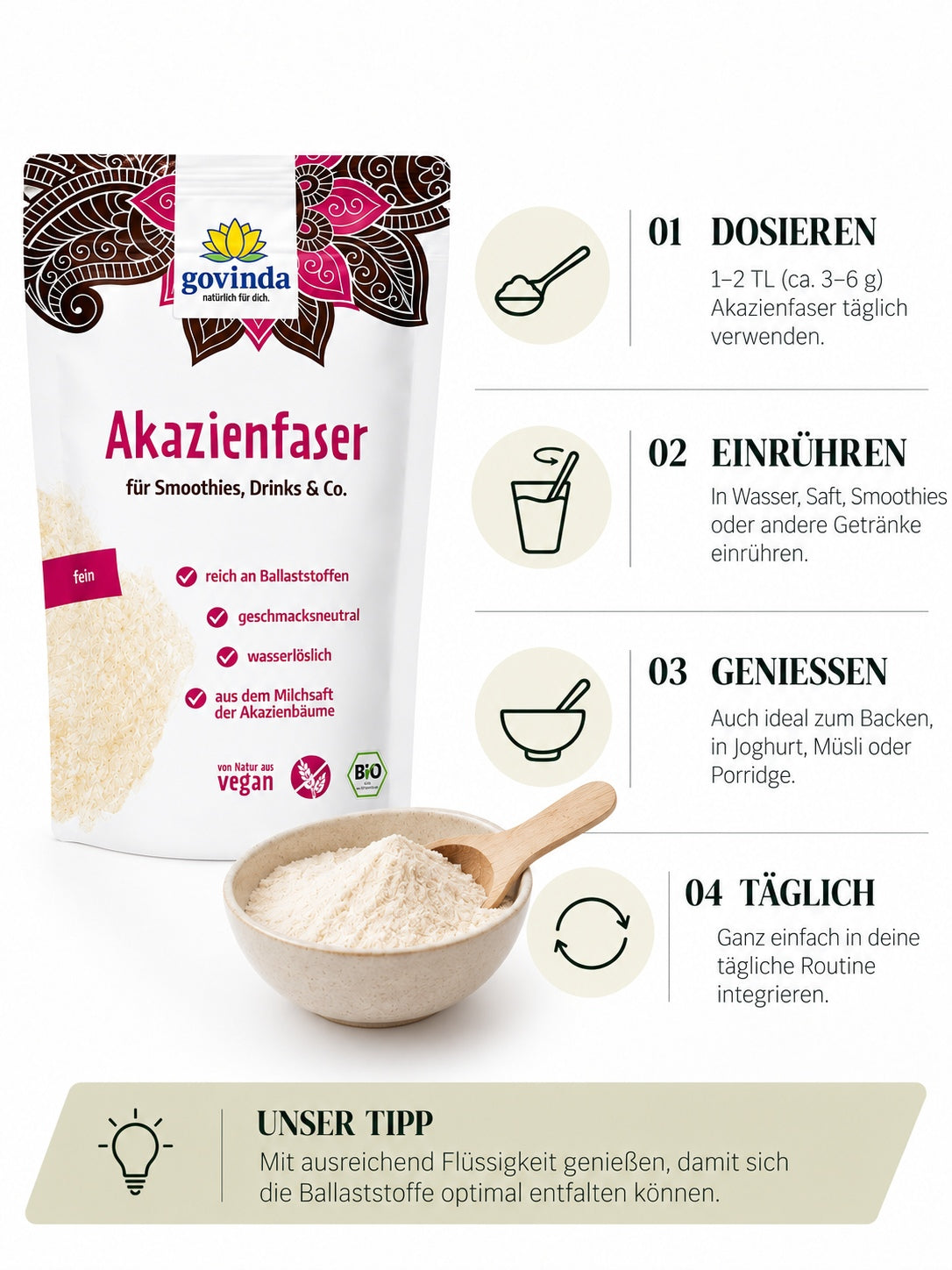Akazienfaser