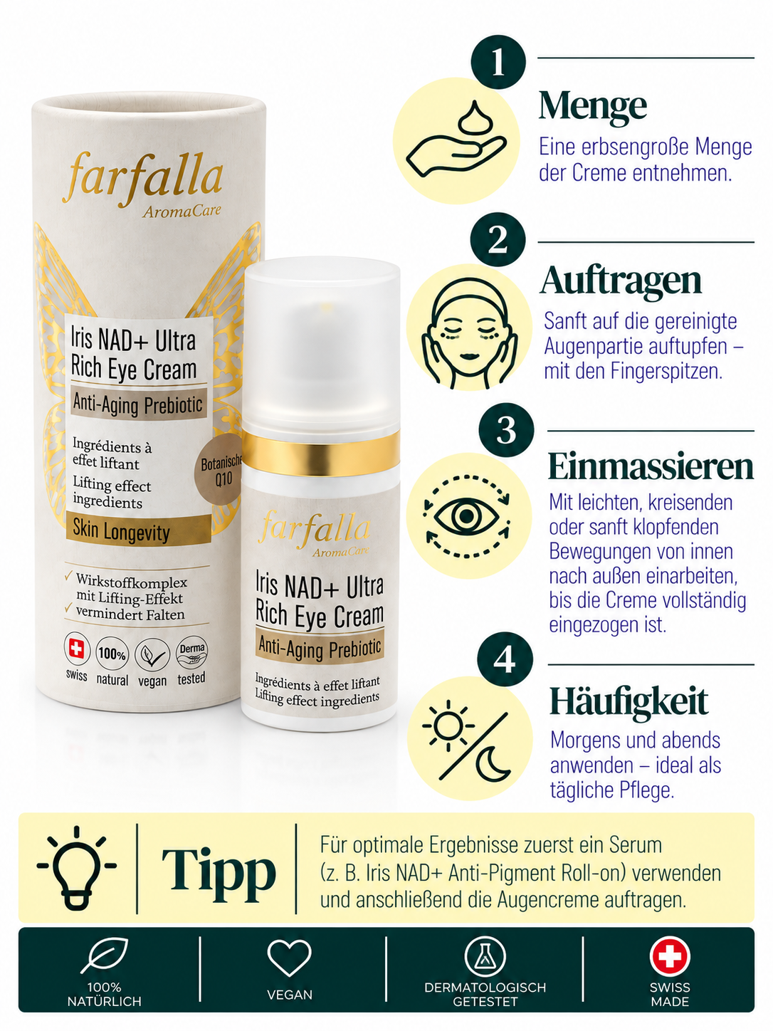 Iris NAD+ Rich Eye Cream