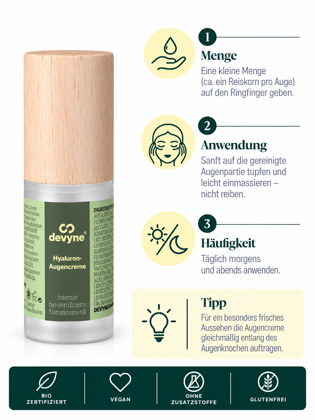 Intensive Hyaluron Augencreme