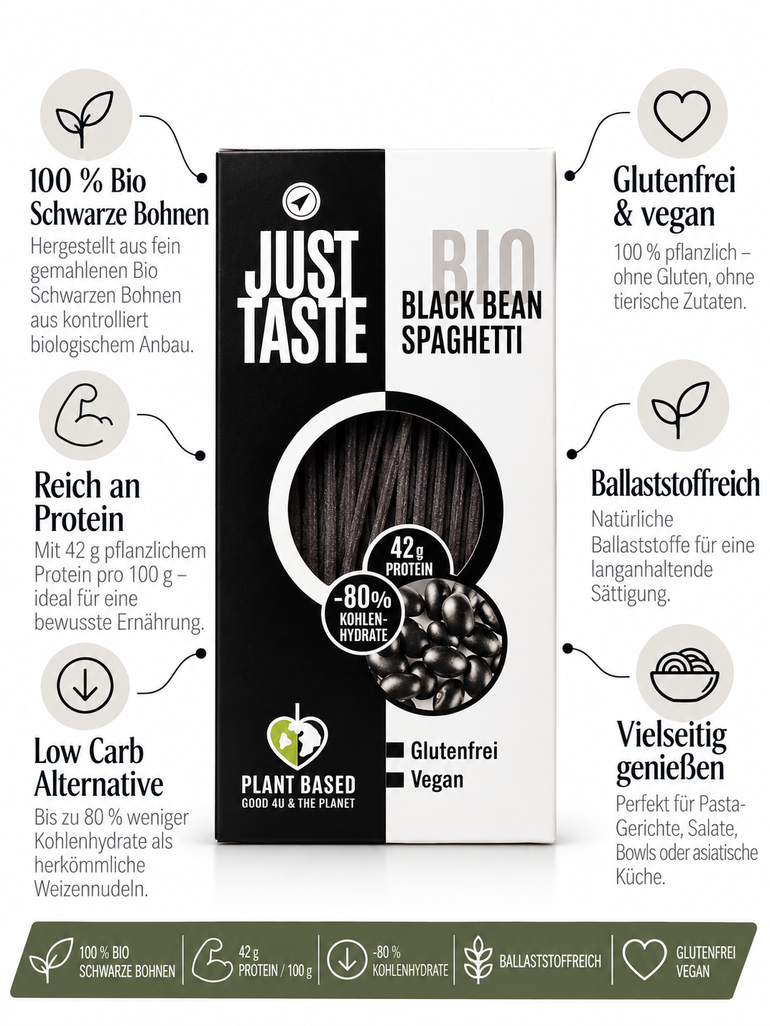 Black Bean Spaghetti