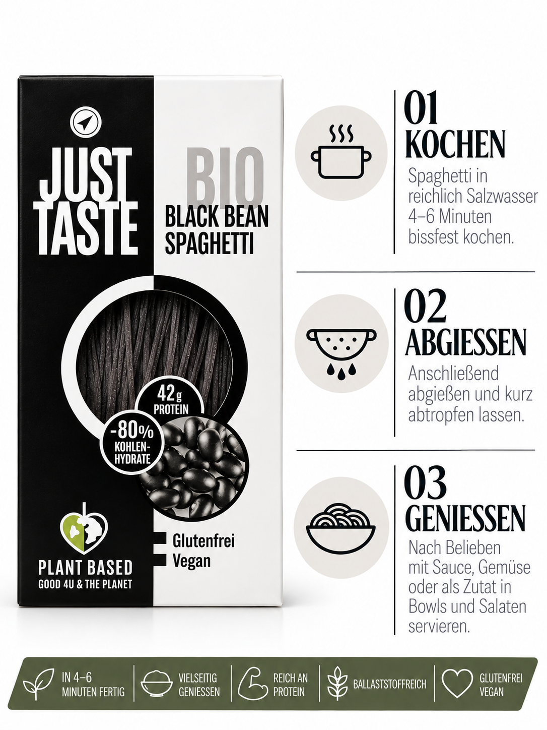 Black Bean Spaghetti