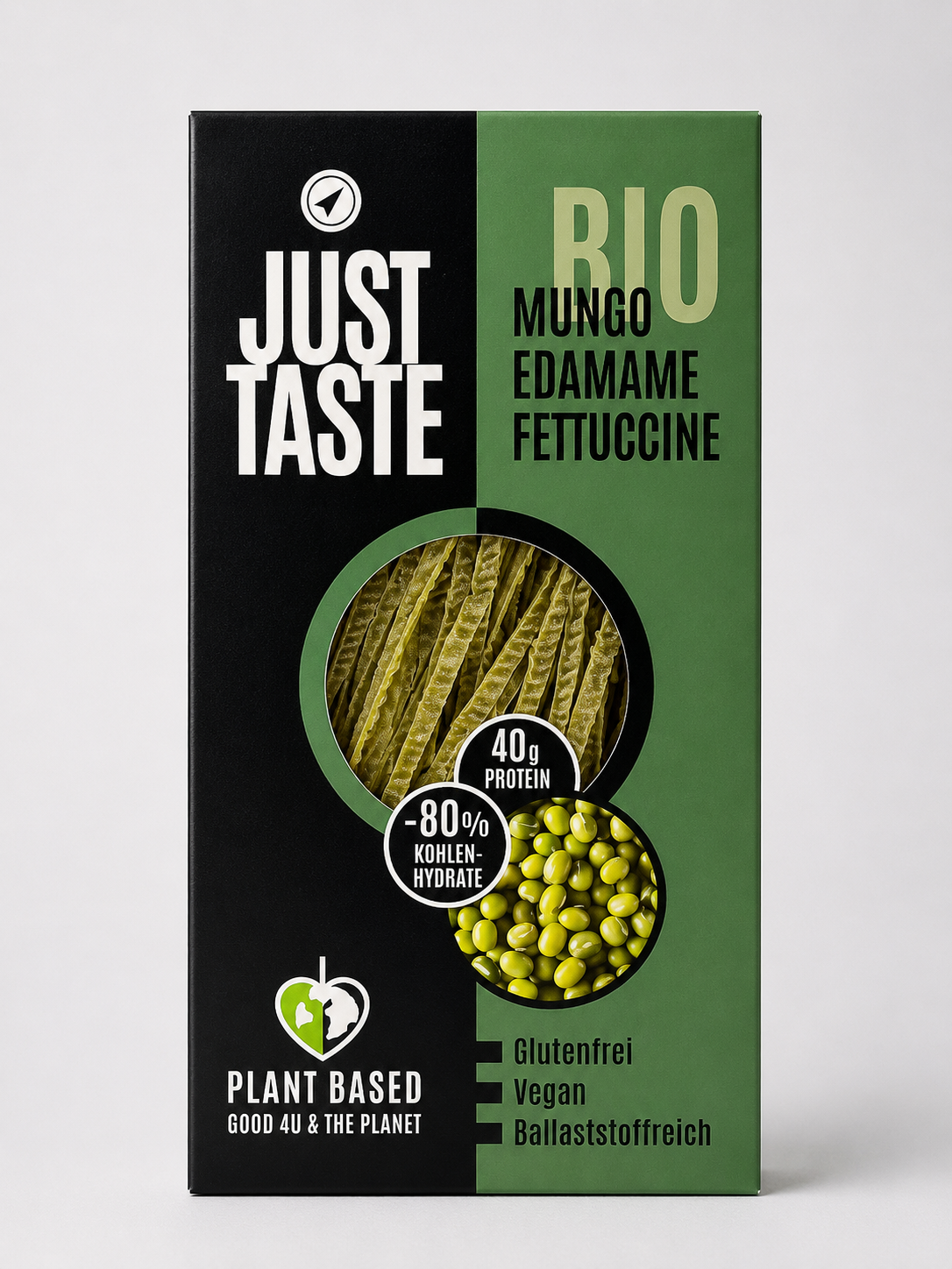 Mungo Edamame Fettuccine