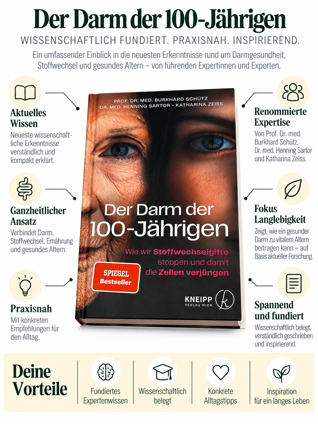 Der Darm der 100-Jährigen- Buch