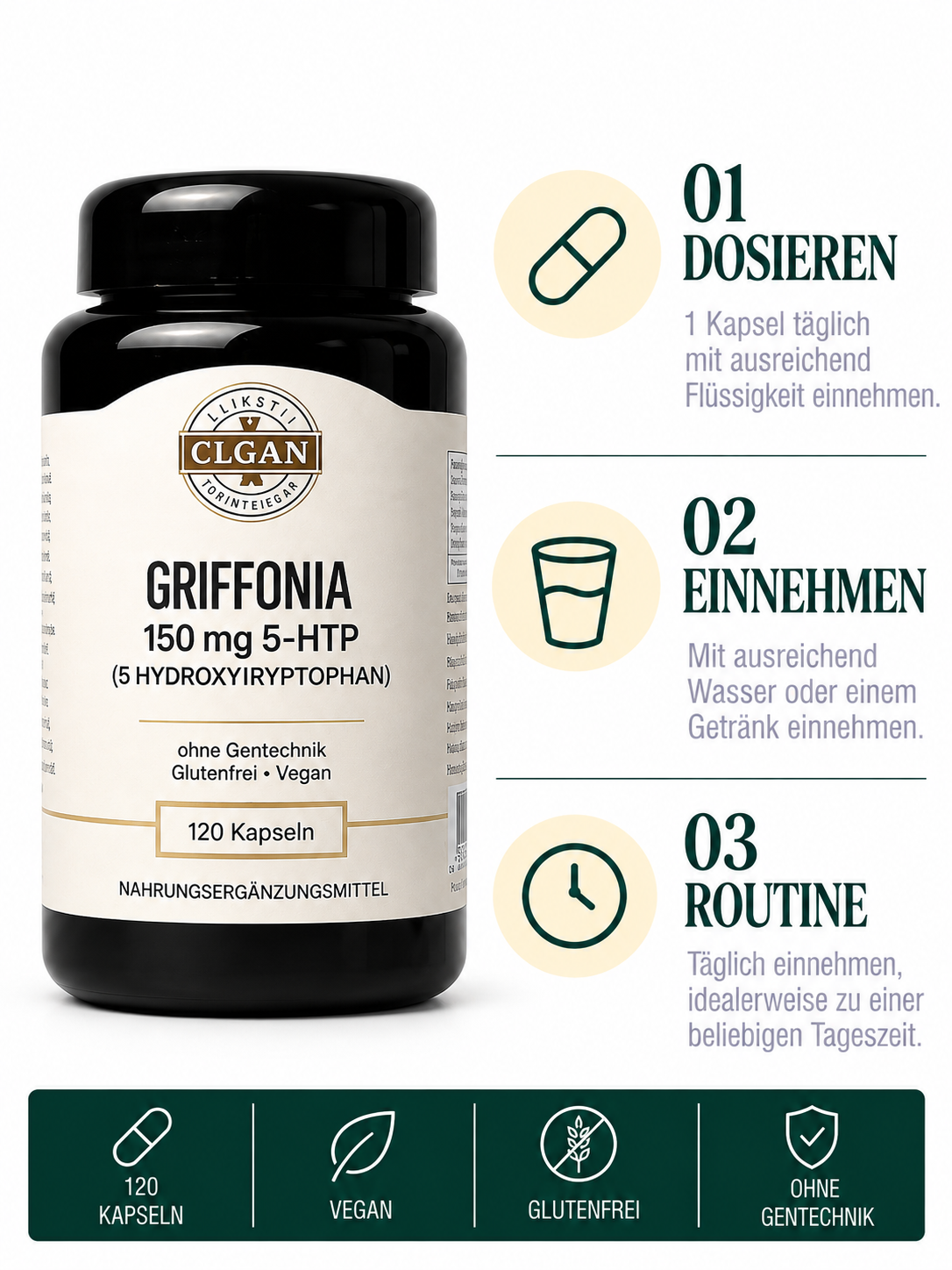 Griffonia 150mg 5-HTTP