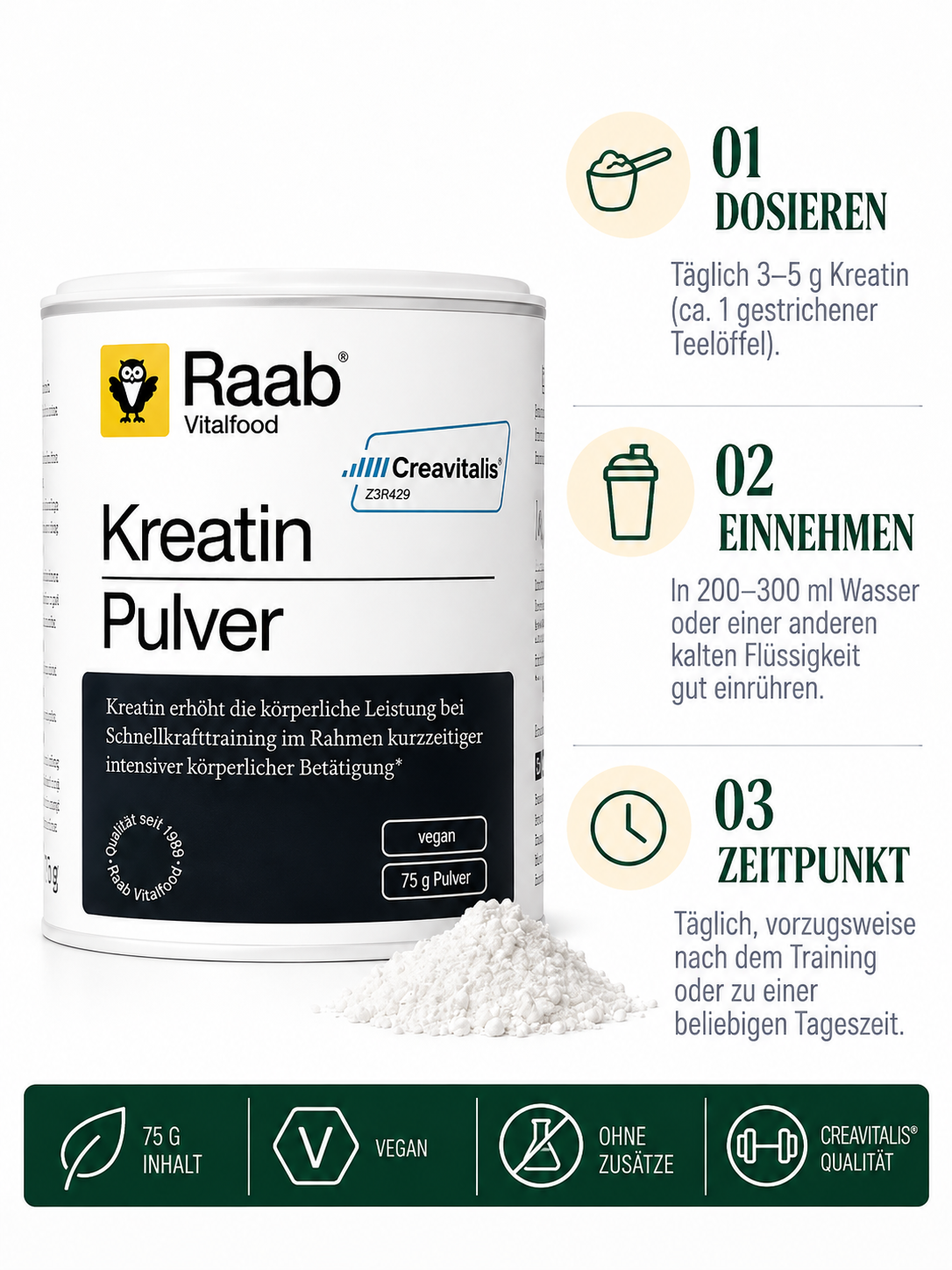 Kreatin Pulver