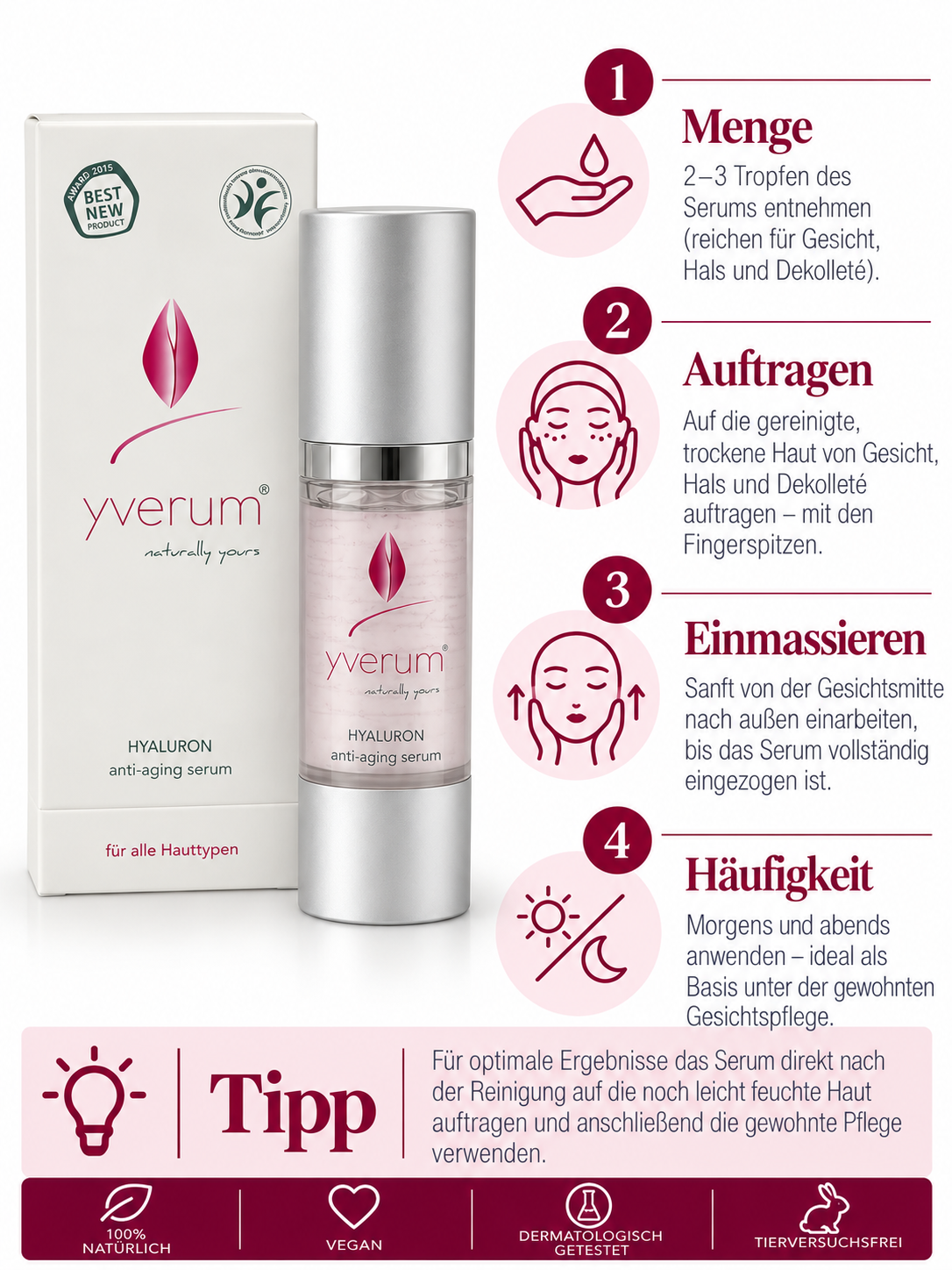 Hyaluronic Acid Anti-Aging Serum Yverum