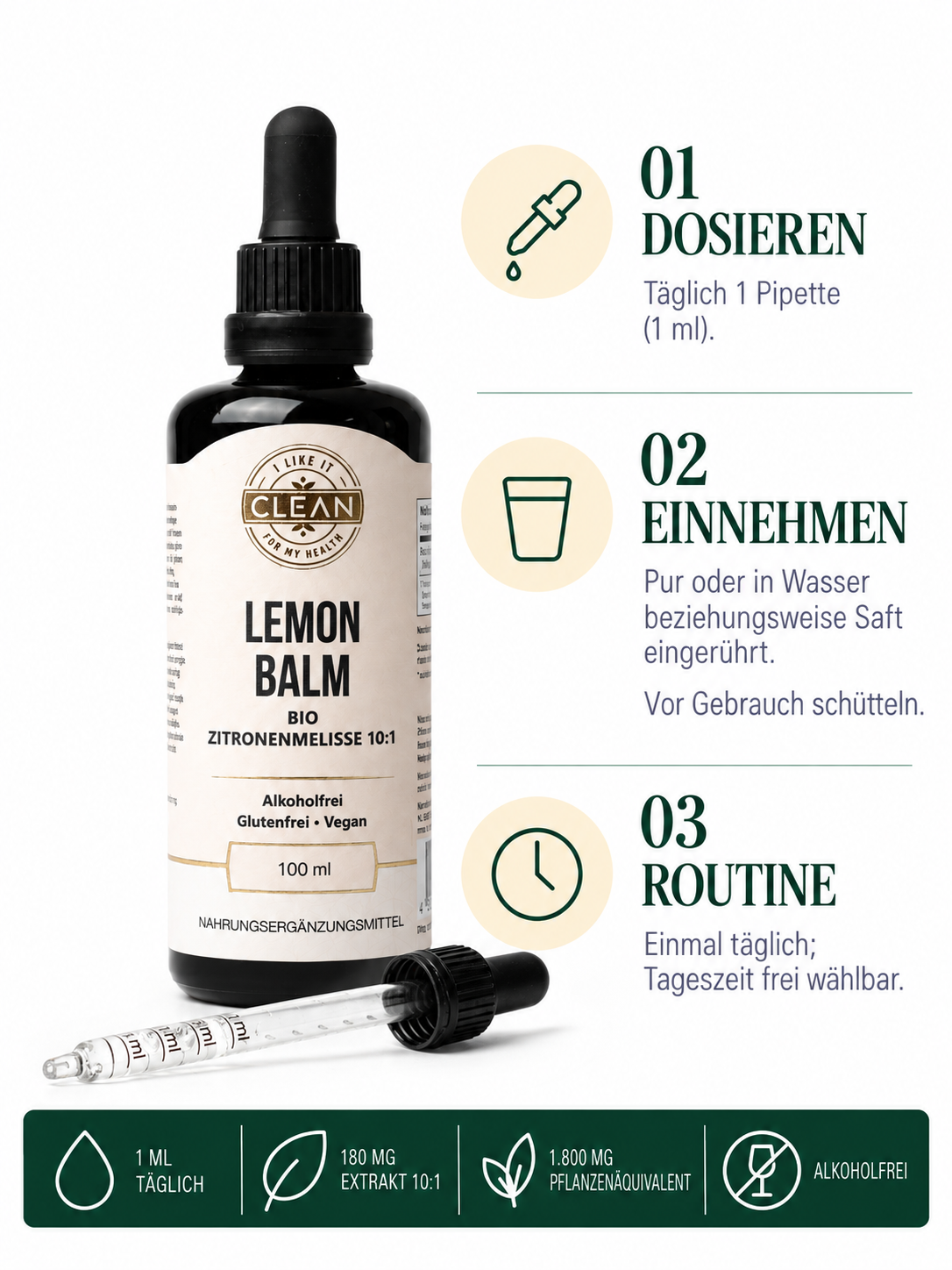 Zitronenmelisse Extrakt