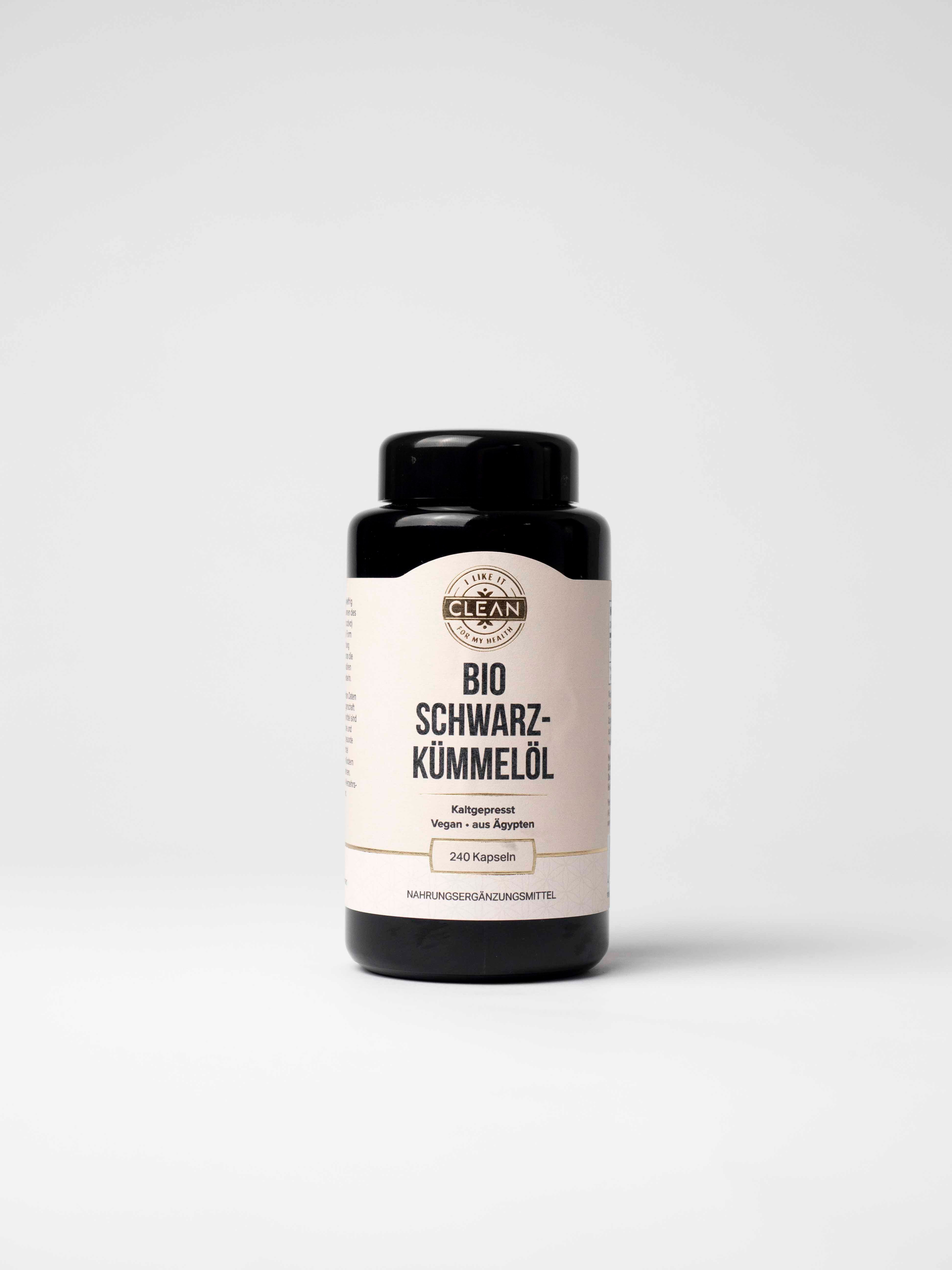 Bio Schwarzkümmelöl Kapseln 500 mg vegan