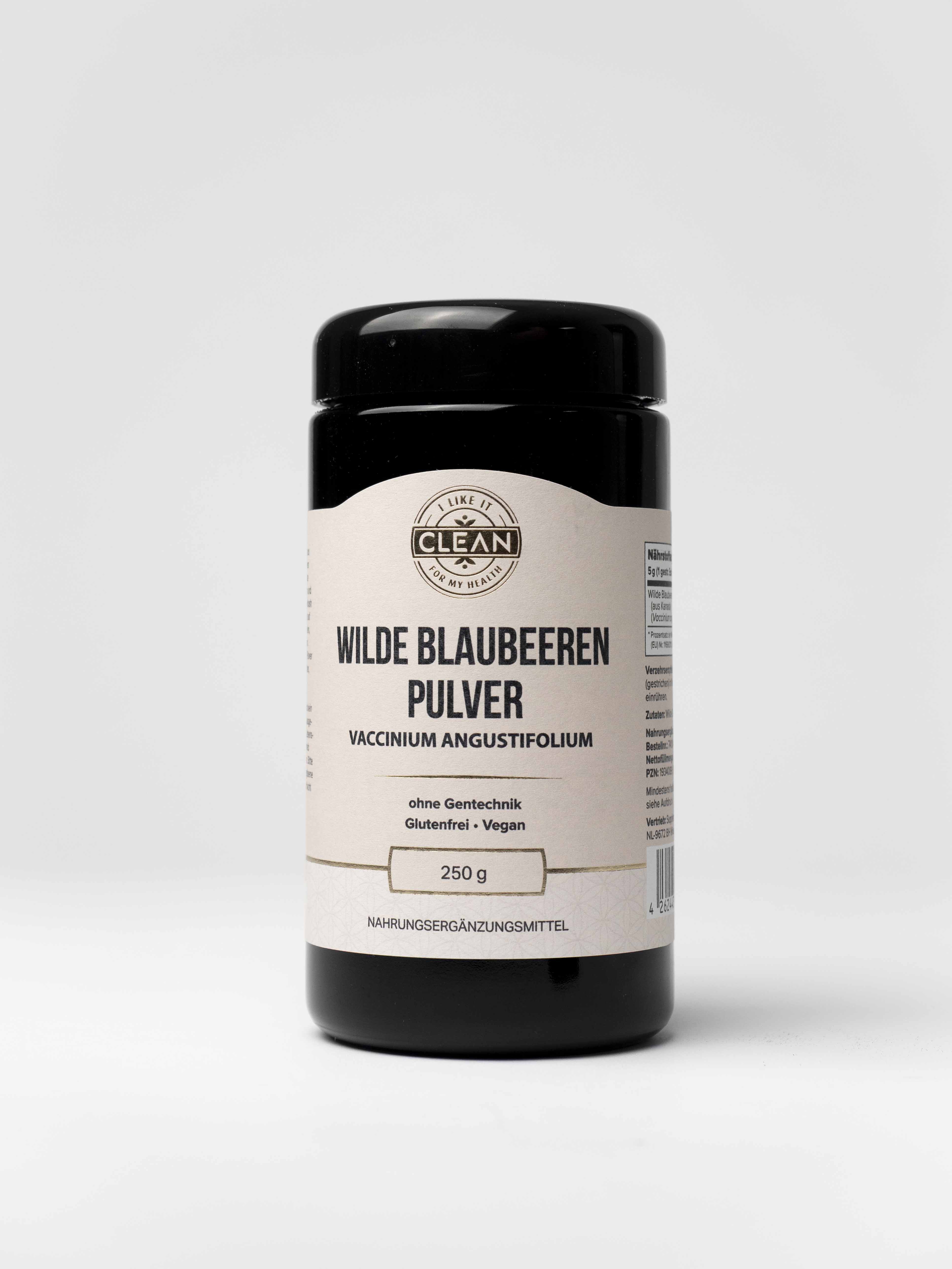 Wilde Blaubeeren Pulver