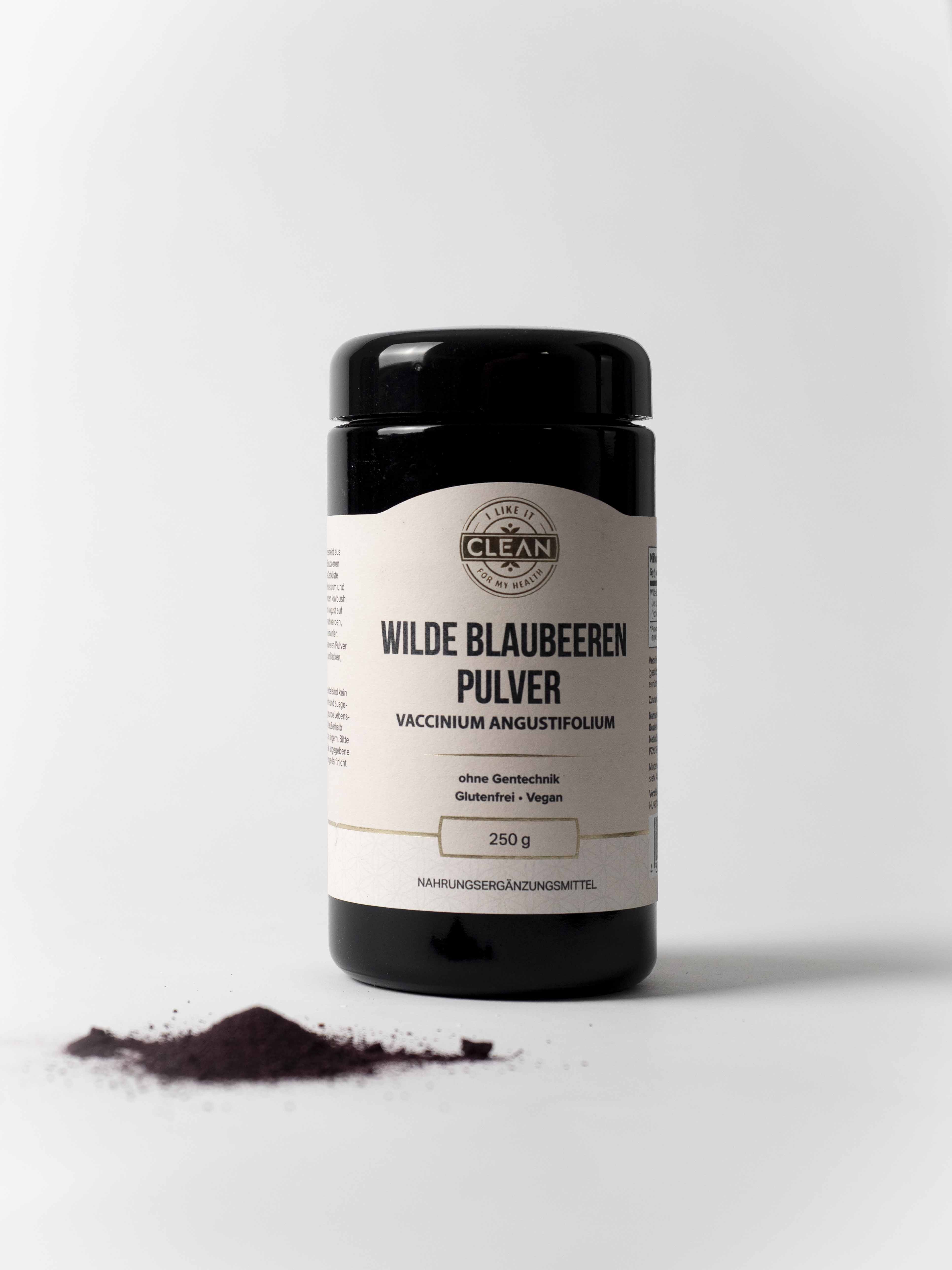 Wilde Blaubeeren Pulver
