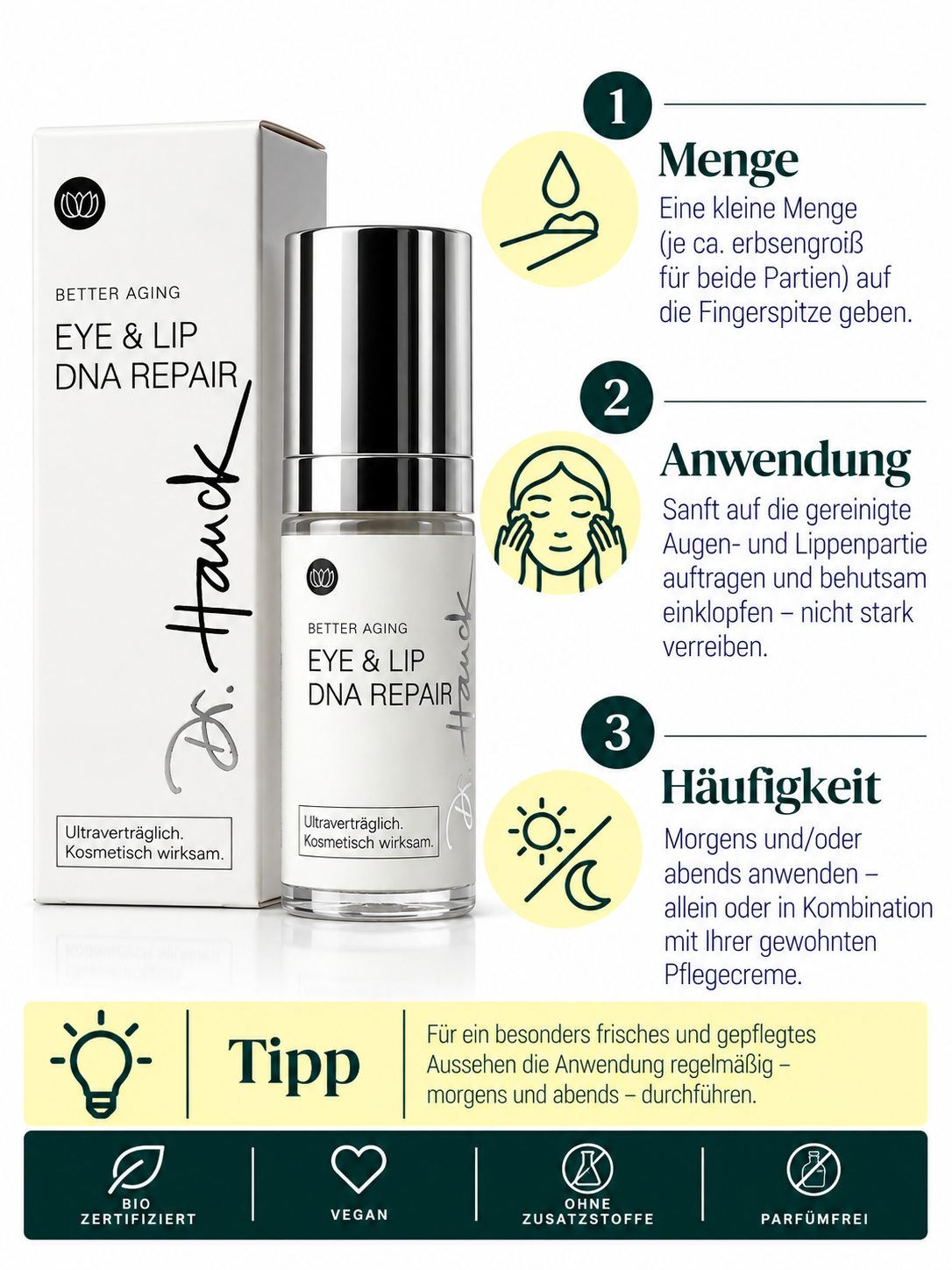 DNA Repair Eye & Lips Dr. Hauck