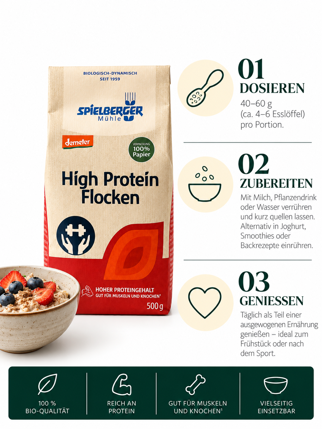 High Protein Flocken
