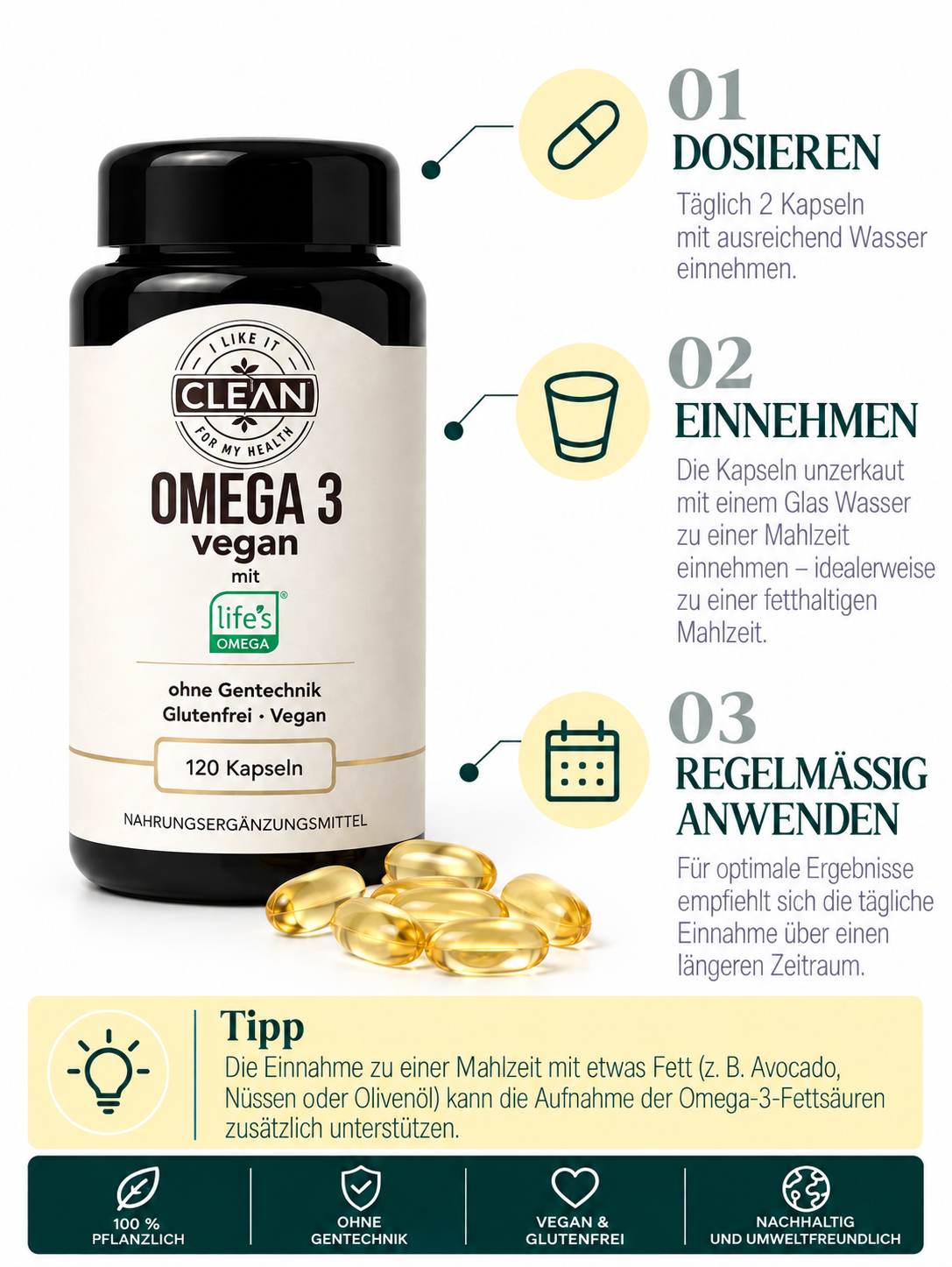 Omega 3 vegan