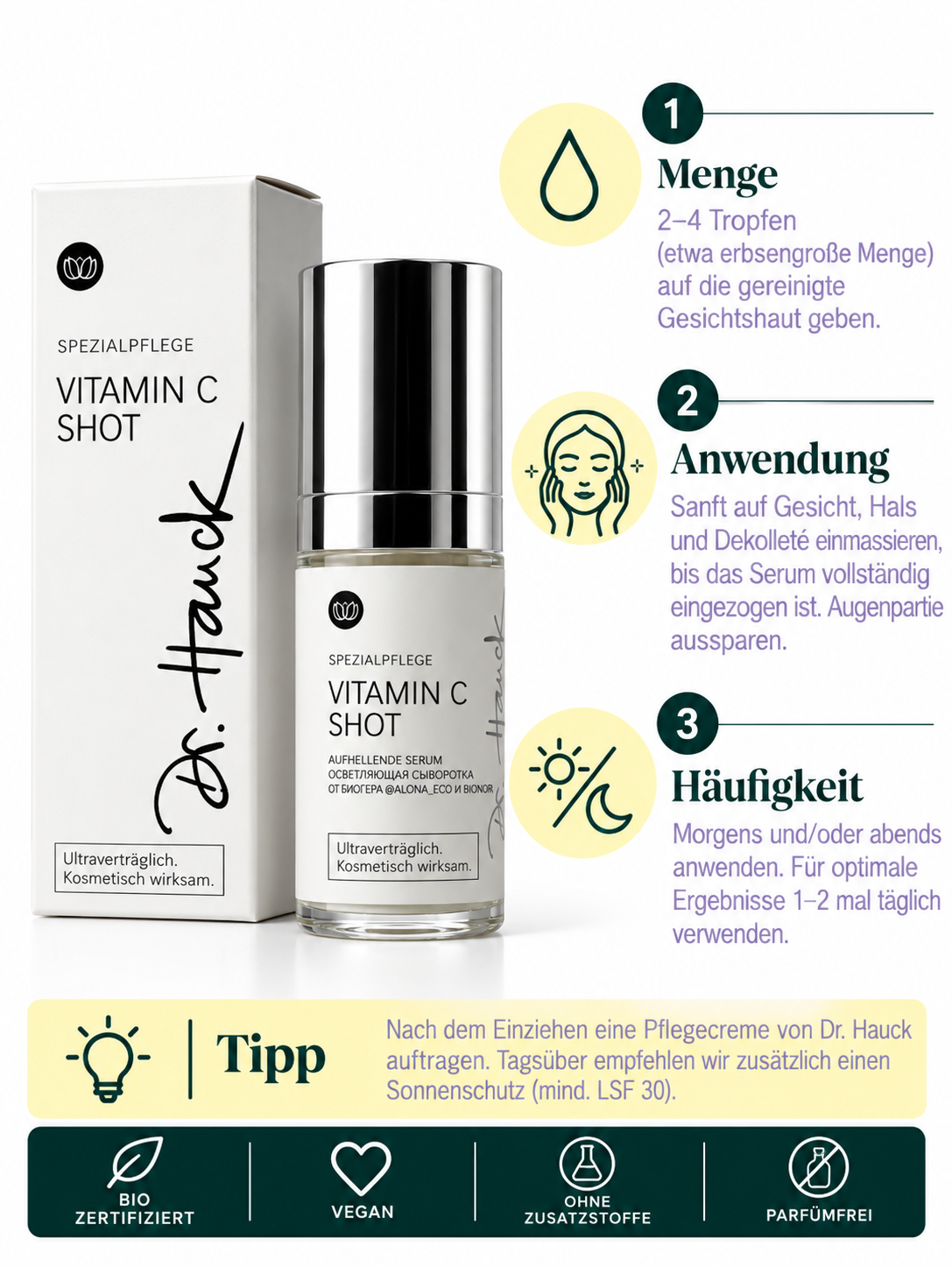 Vitamin C Shot Dr. Hauck