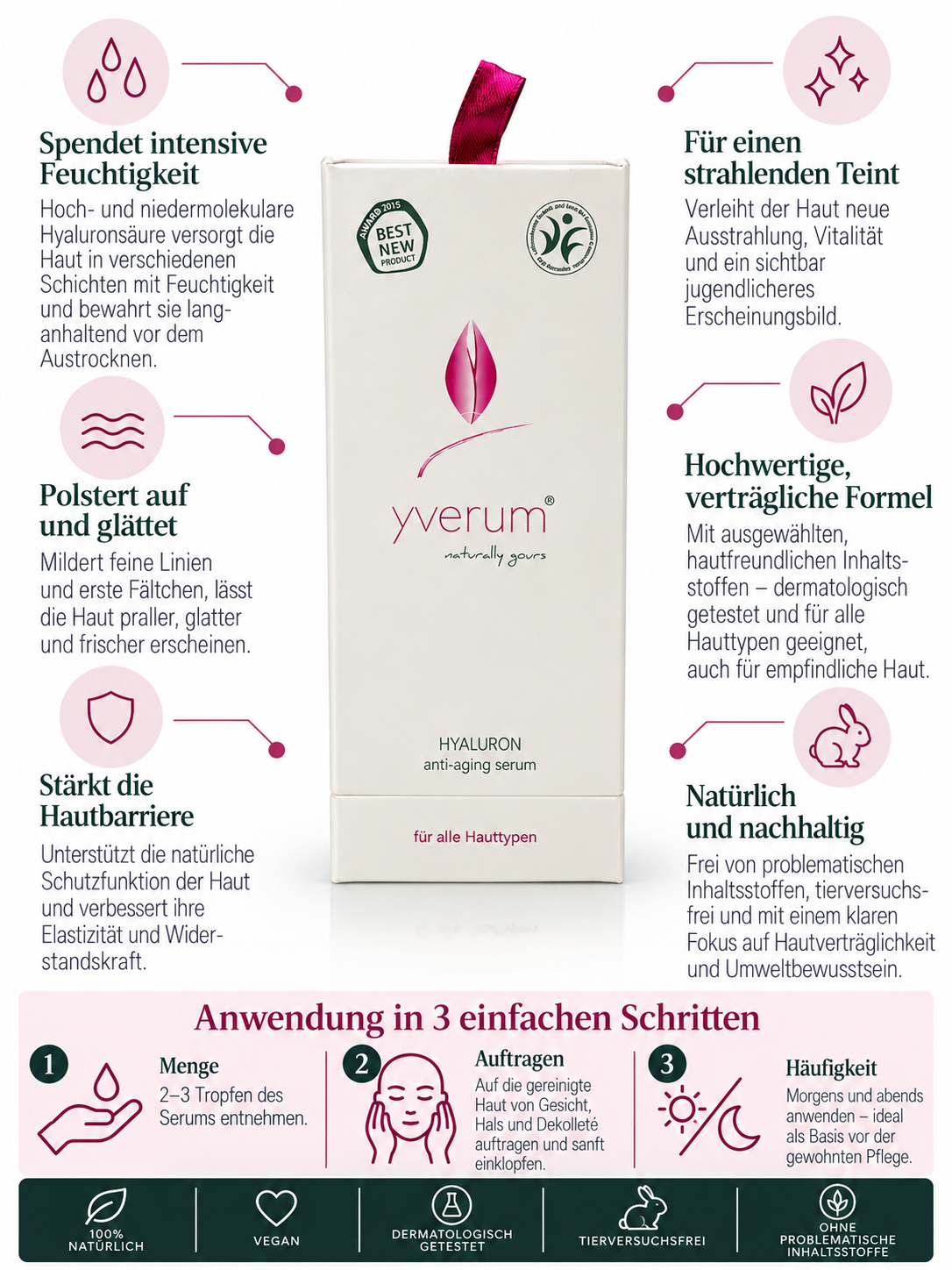 Hyaluron Anti Aging Serum Yverum