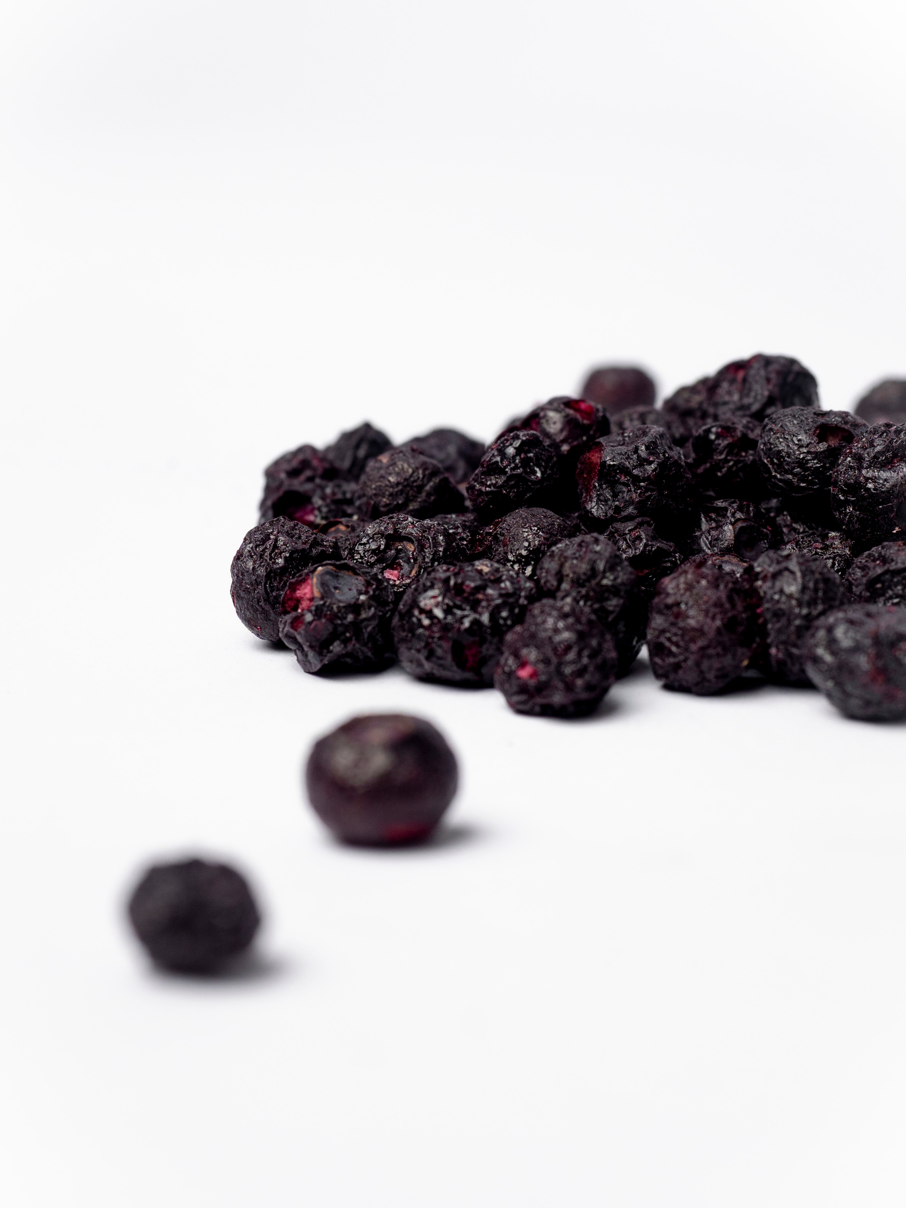 gefriergetrocknete Blaubeeren
